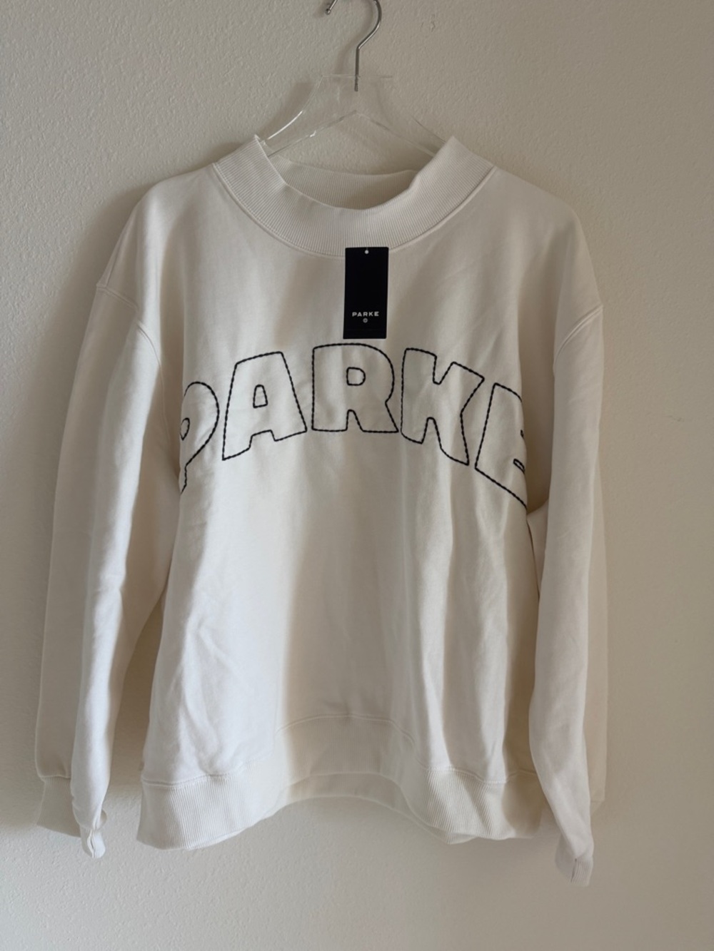 NWT PARKE X TARGET MOCKNECK WHITE/BLACK